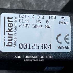 Burkert 6013 A 3,0 FKM MS